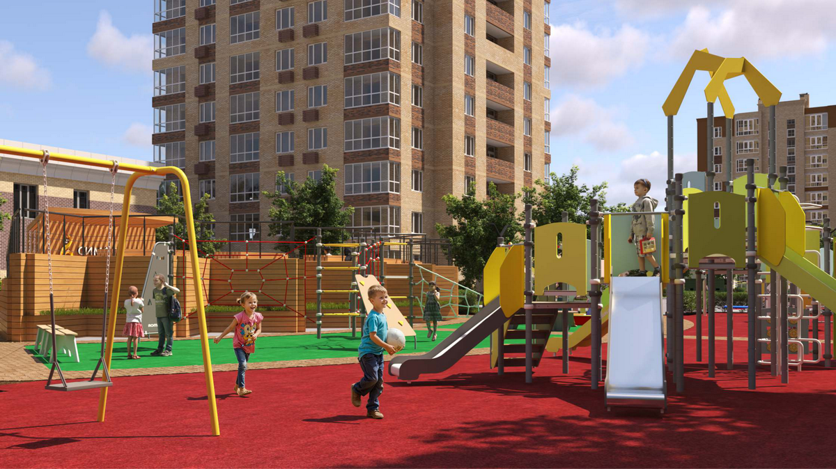 Детская площадка и игровая зона