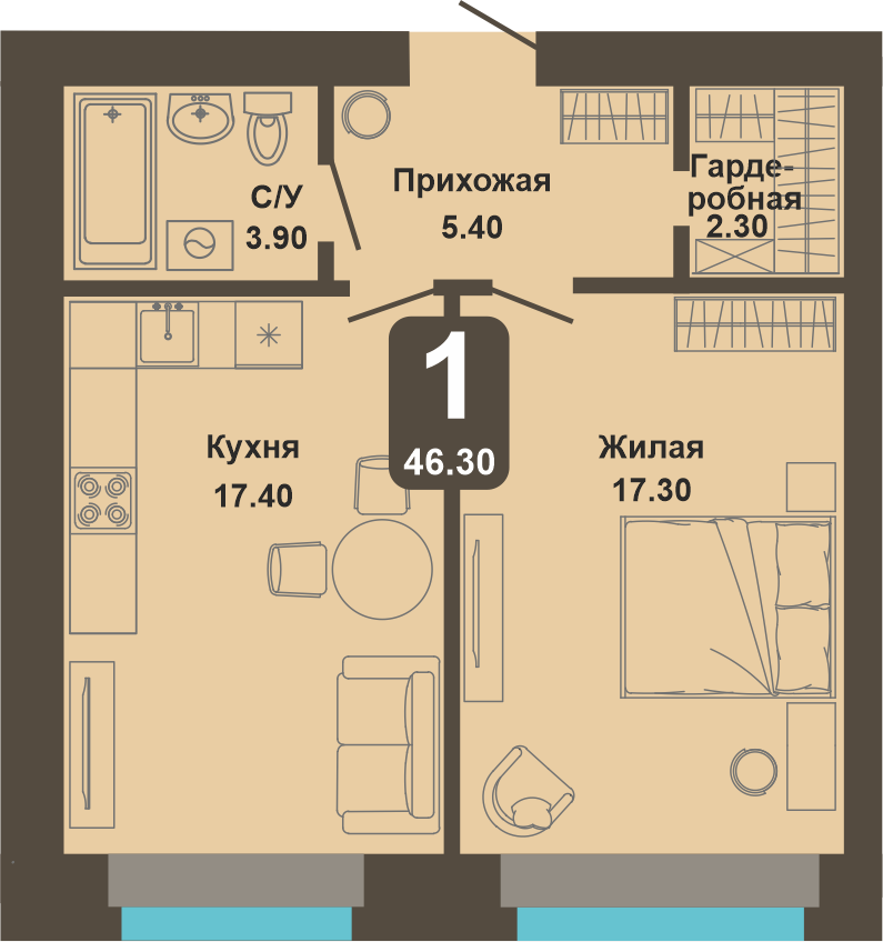 Планировка квартиры