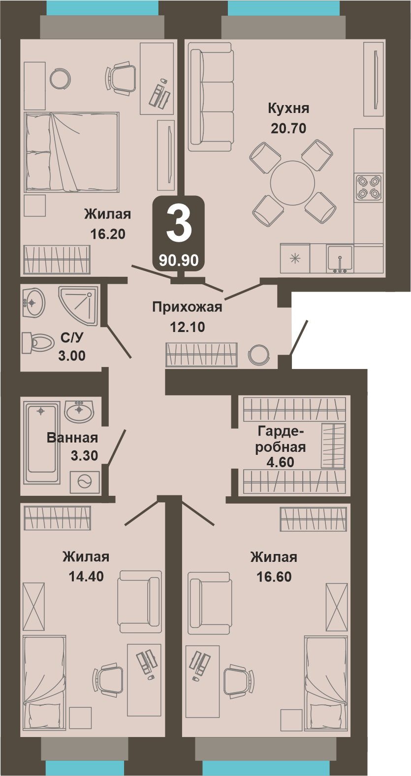 Планировка квартиры