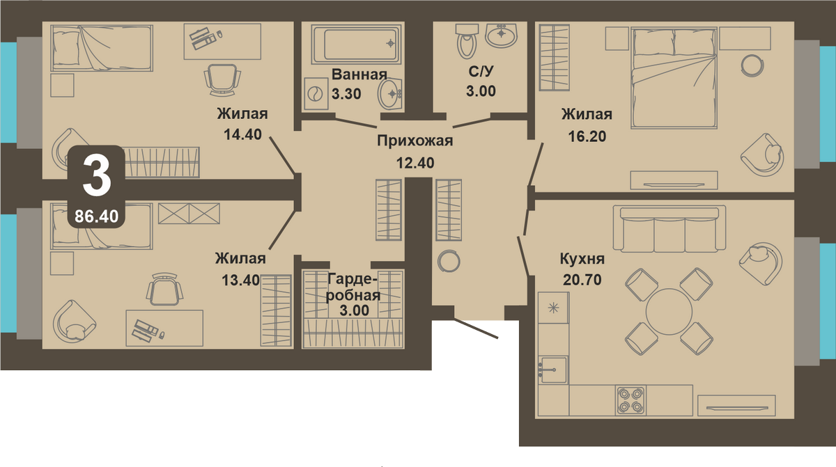 Планировка квартиры