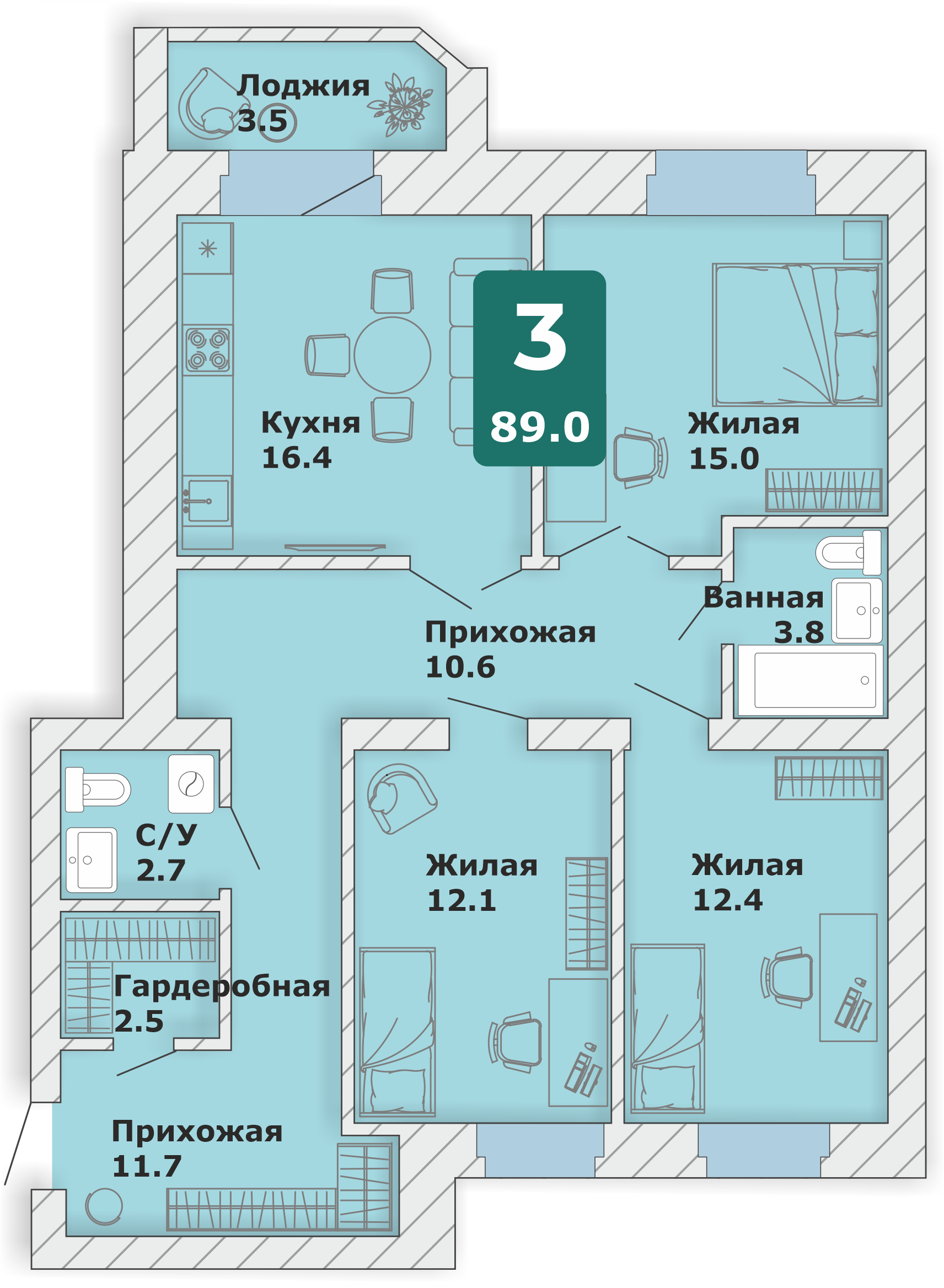 Планировка квартиры