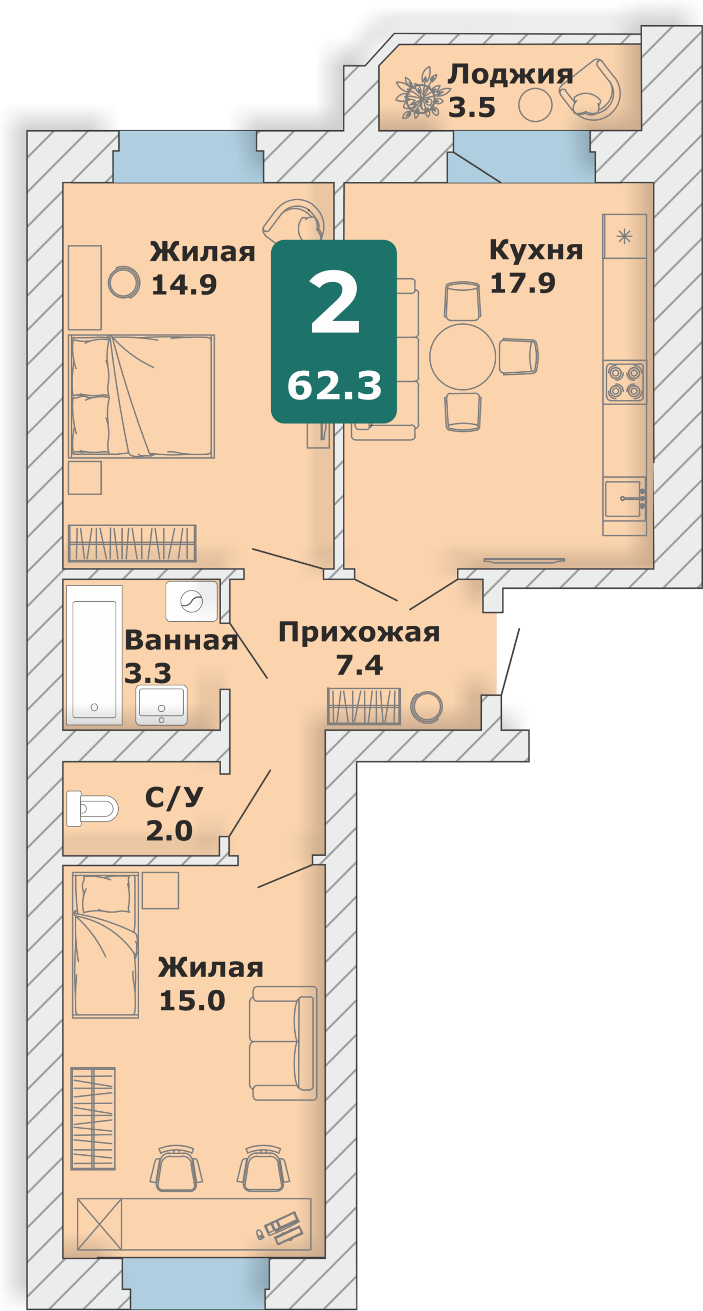 Планировка квартиры