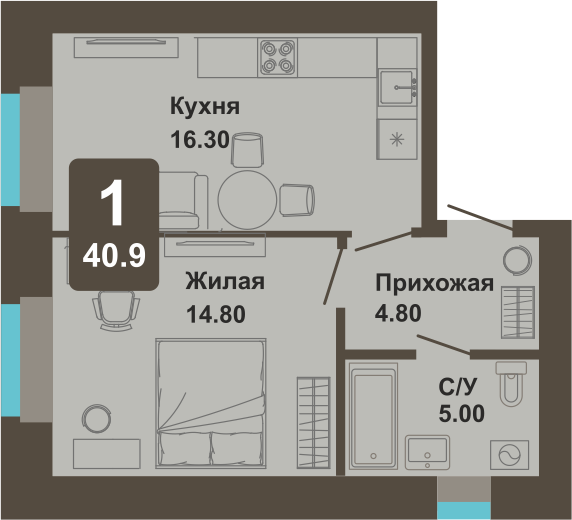 Планировка квартиры