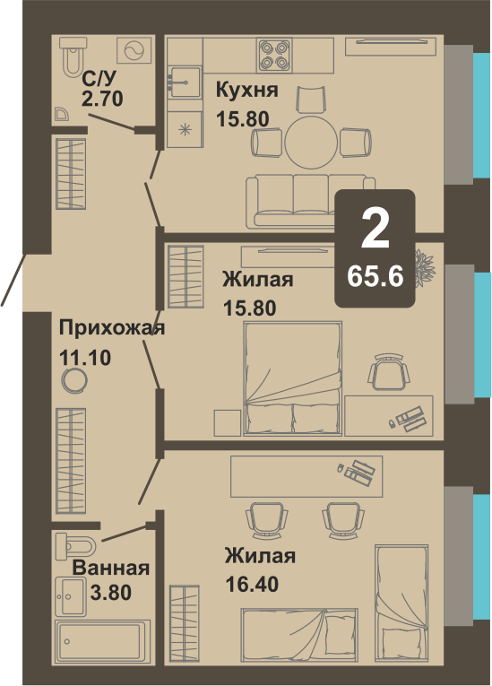 Планировка квартиры