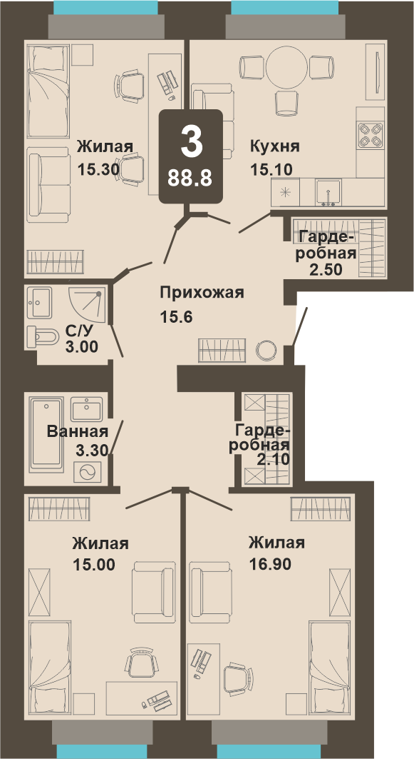 Планировка квартиры