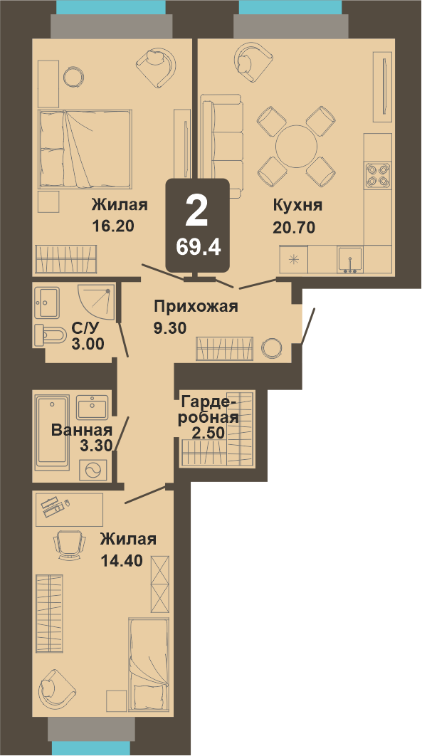 Планировка квартиры