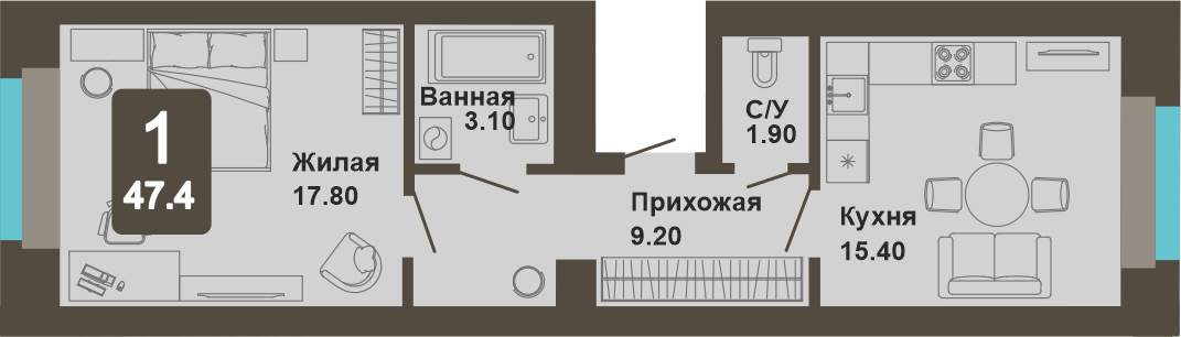 Планировка квартиры
