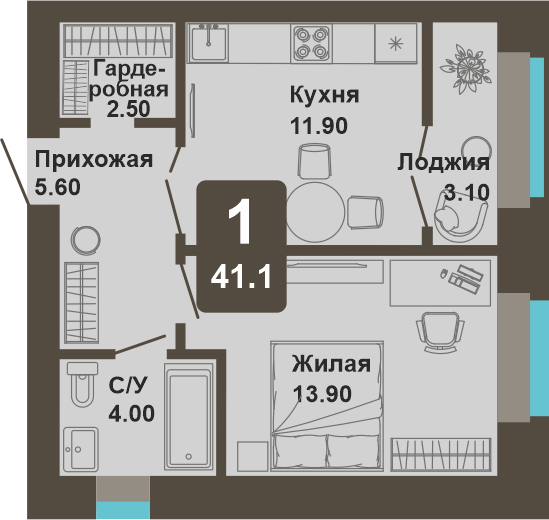 Планировка квартиры