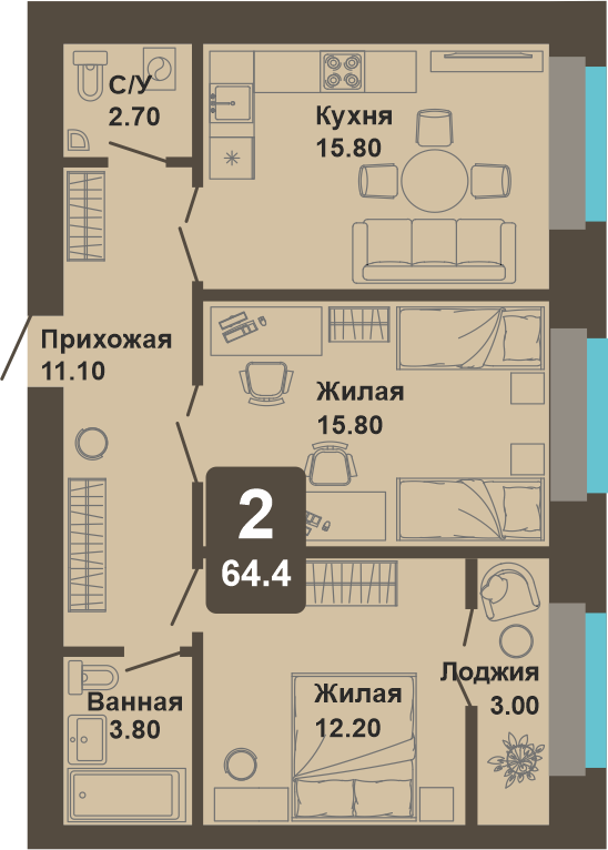 Планировка квартиры