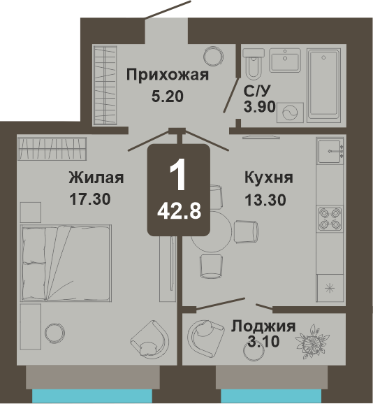 Планировка квартиры