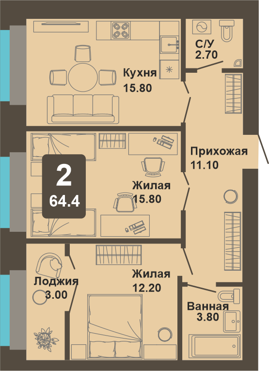 Планировка квартиры